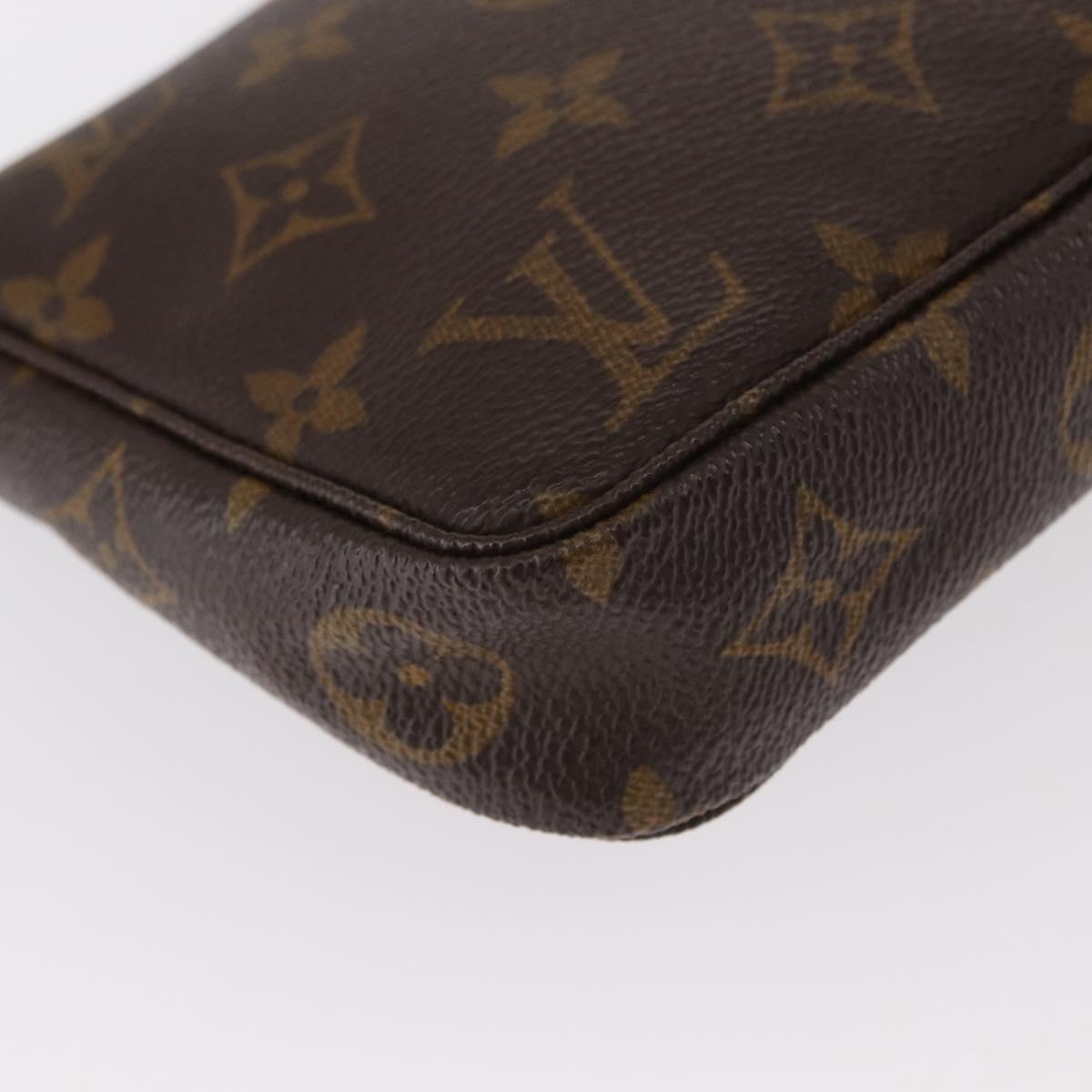 LOUIS VUITTON Monogram Pochette Accessoires Pouch M51980 LV Auth 155049