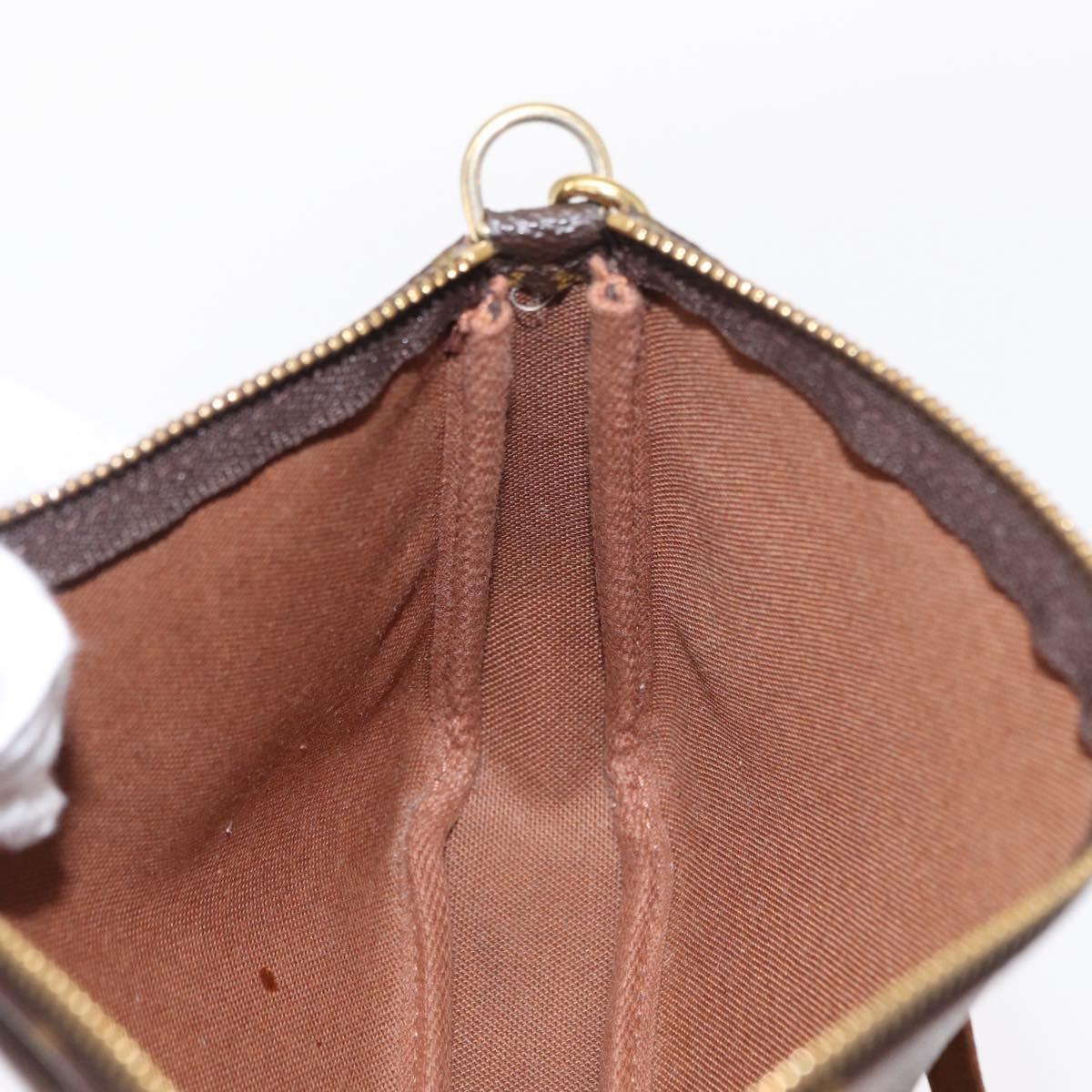 LOUIS VUITTON Monogram Pochette Accessoires Pouch M51980 LV Auth 155049