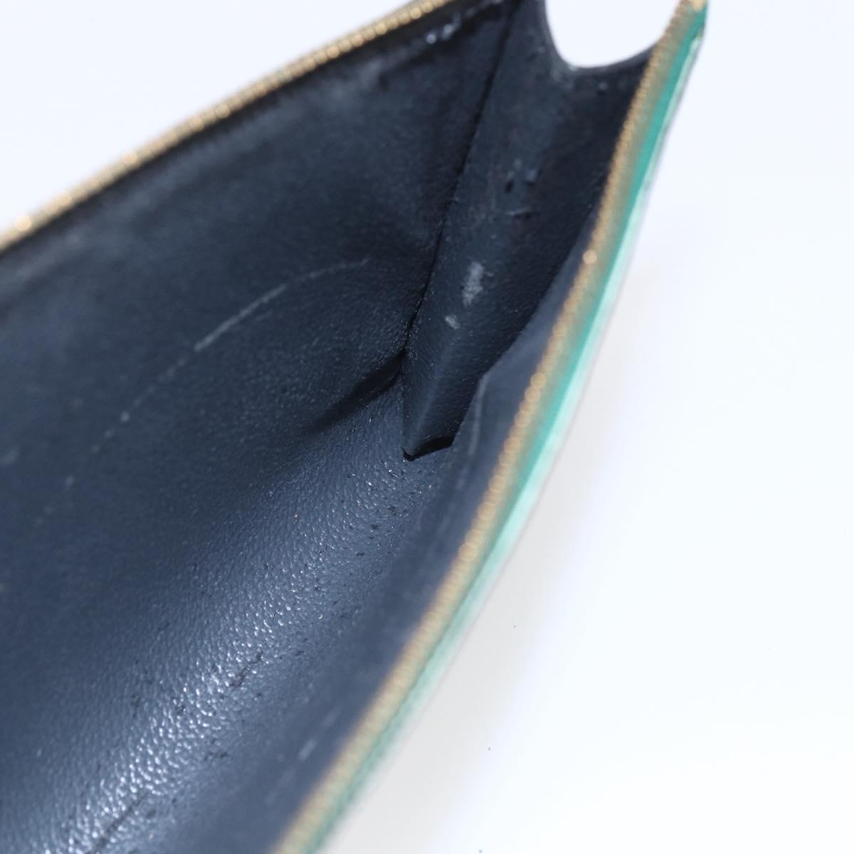 LOUIS VUITTON Epi Pochette Accessoires Pouch Green M52984 LV Auth 155050