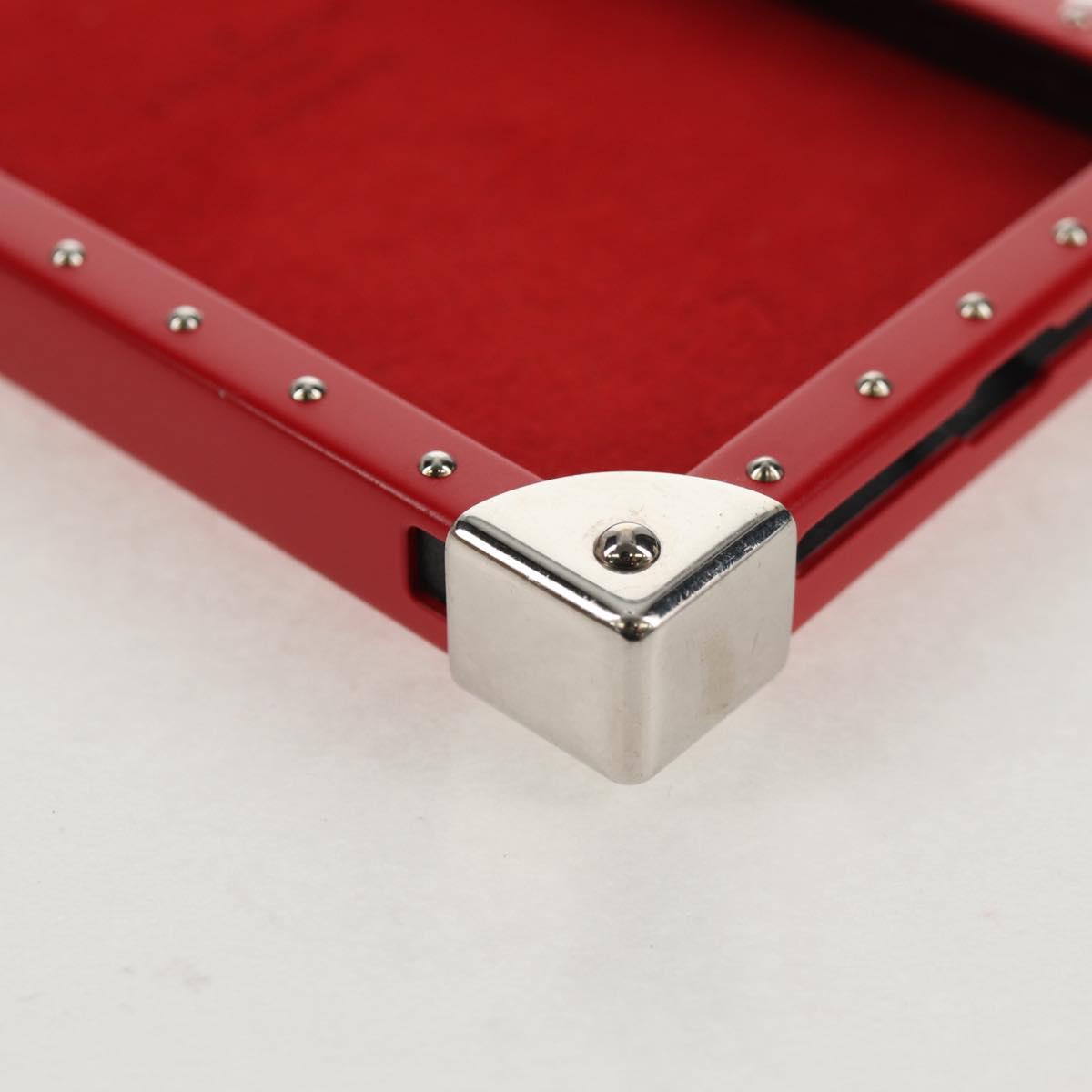 LOUIS VUITTON Louis Vuitton × Supreme iPhone 7 Case Red M67758 LV Auth 155103AM