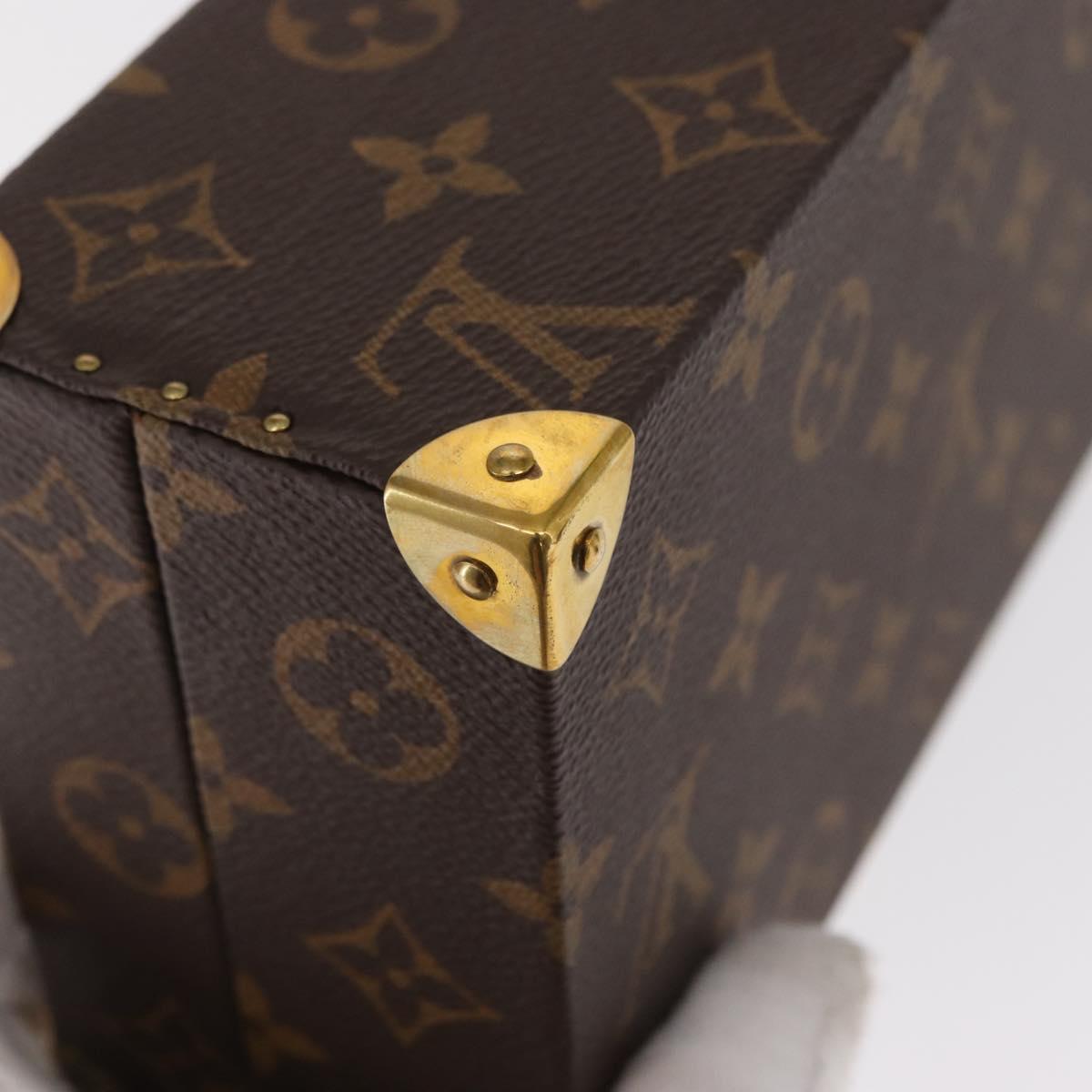 LOUIS VUITTON Monogram Coffret Domino Set Domino Clear LV Auth 155106SM