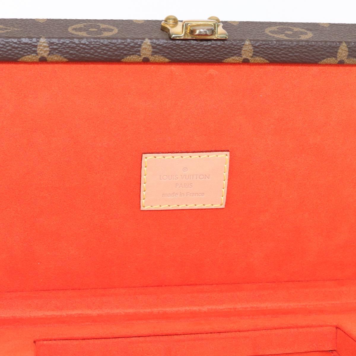 LOUIS VUITTON Monogram Coffret Domino Set Domino Clear LV Auth 155106SM