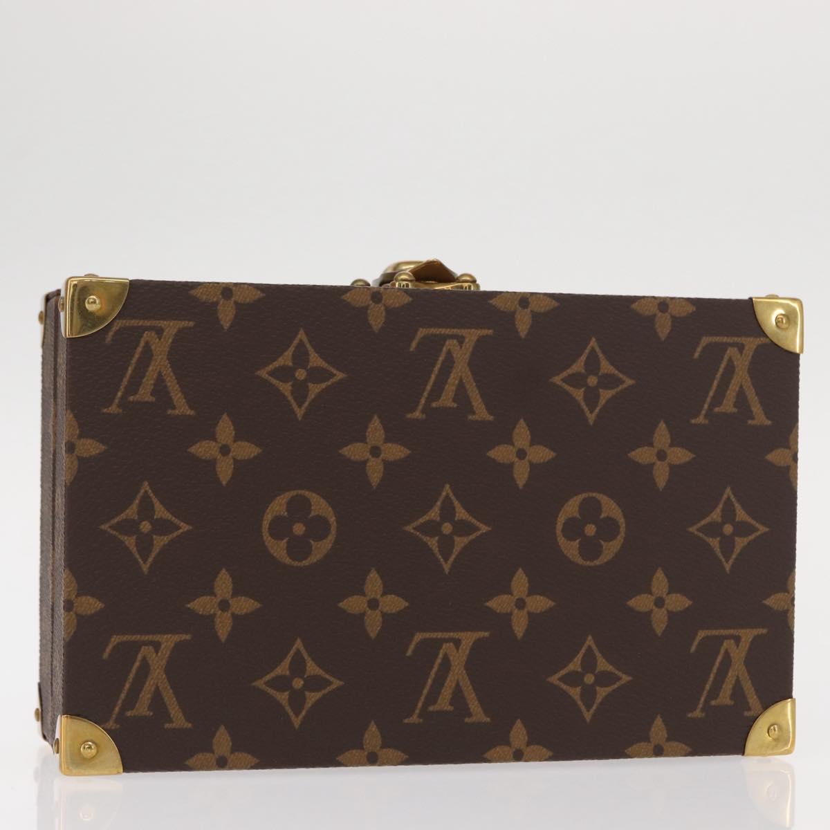 LOUIS VUITTON Monogram Coffret Domino Set Domino Clear LV Auth 155106SM