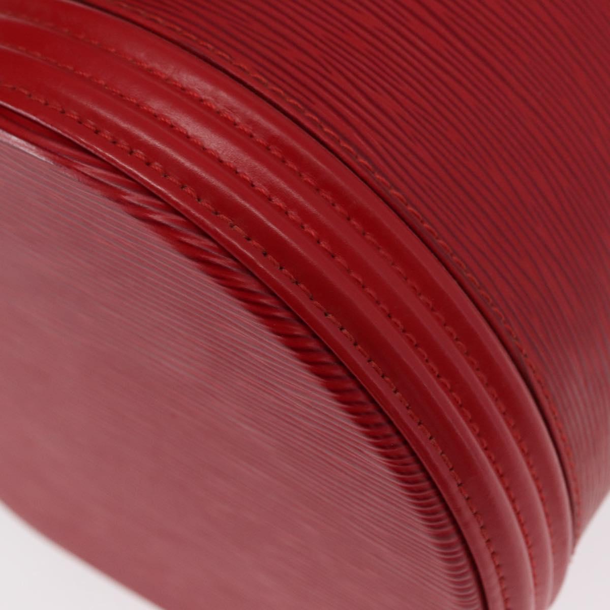 LOUIS VUITTON Epi Cannes Hand Bag Red M48037 LV Auth 155130