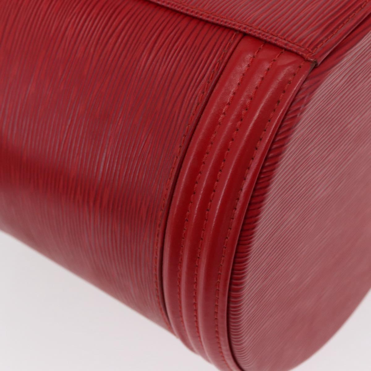 LOUIS VUITTON Epi Cannes Hand Bag Red M48037 LV Auth 155130