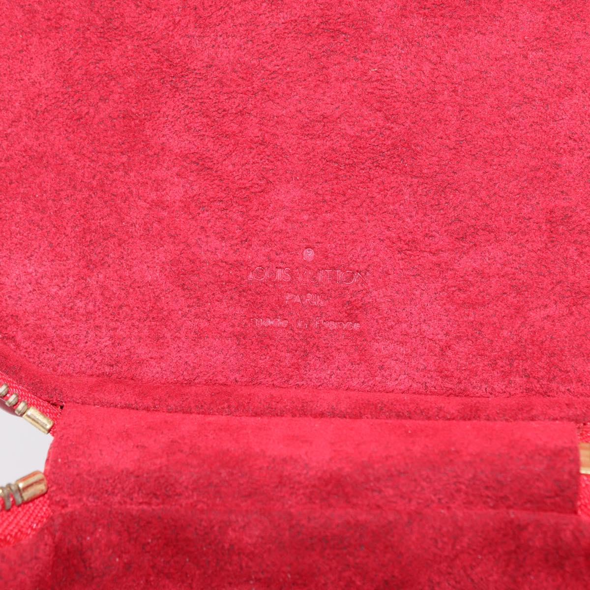 LOUIS VUITTON Epi Cannes Hand Bag Red M48037 LV Auth 155130