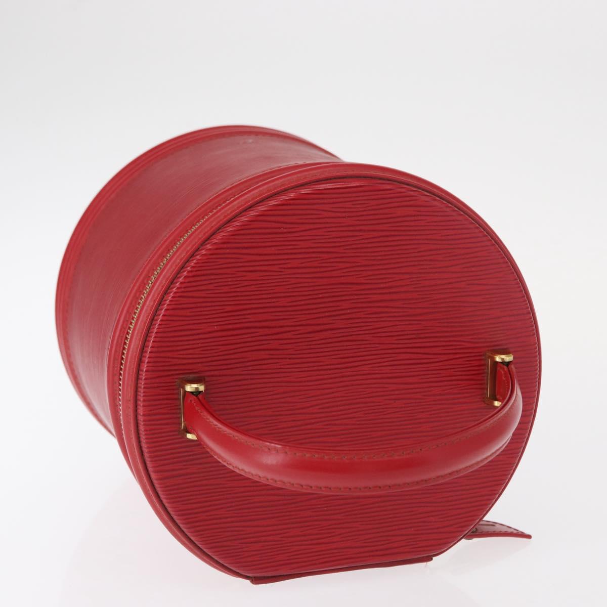 LOUIS VUITTON Epi Cannes Hand Bag Red M48037 LV Auth 155130