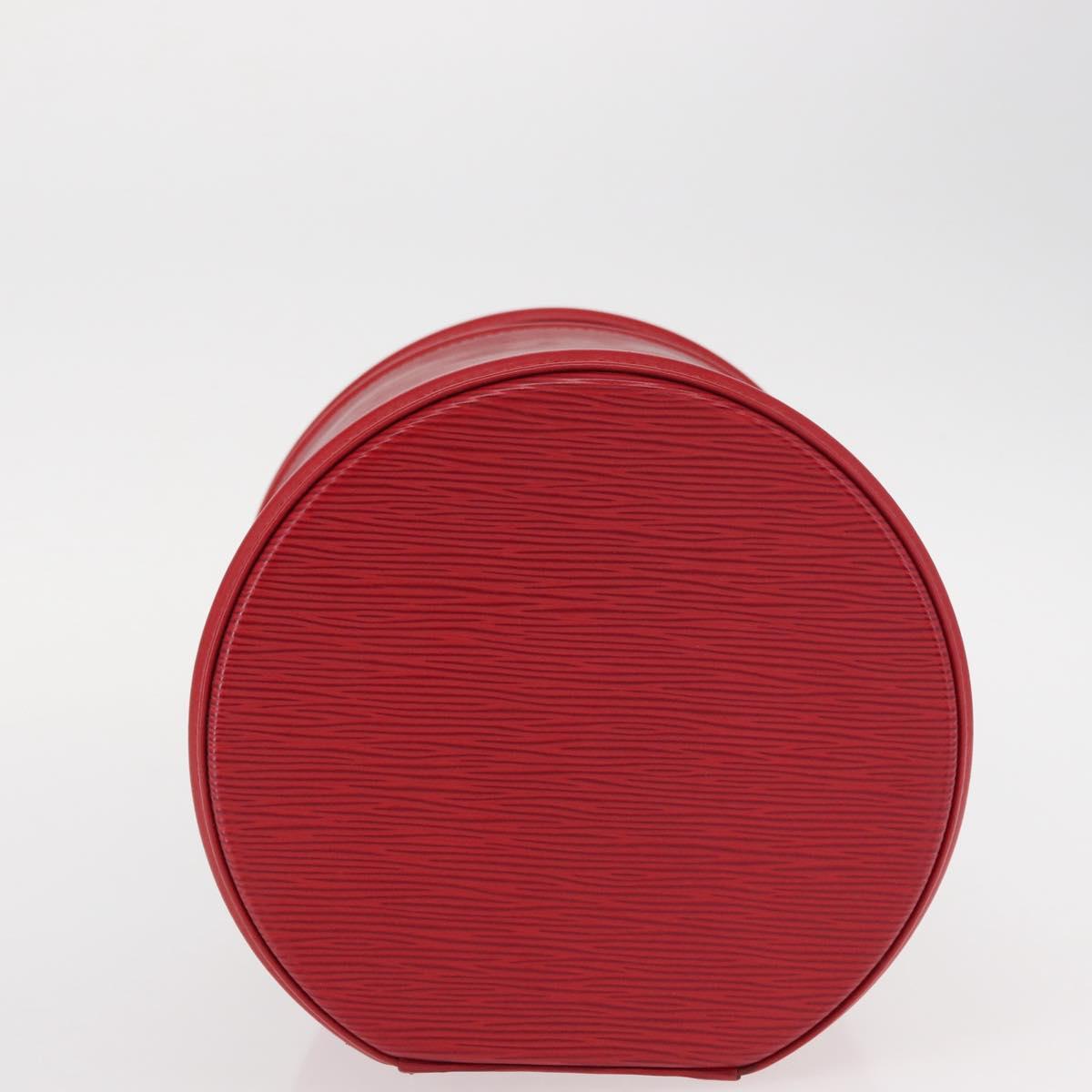 LOUIS VUITTON Epi Cannes Hand Bag Red M48037 LV Auth 155130