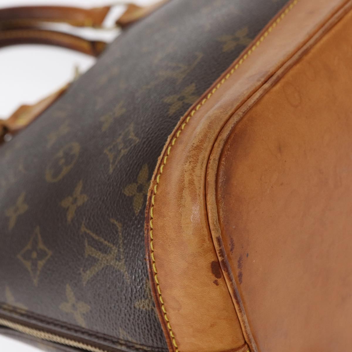 LOUIS VUITTON Monogram Alma Hand Bag M51130 LV Auth 155131