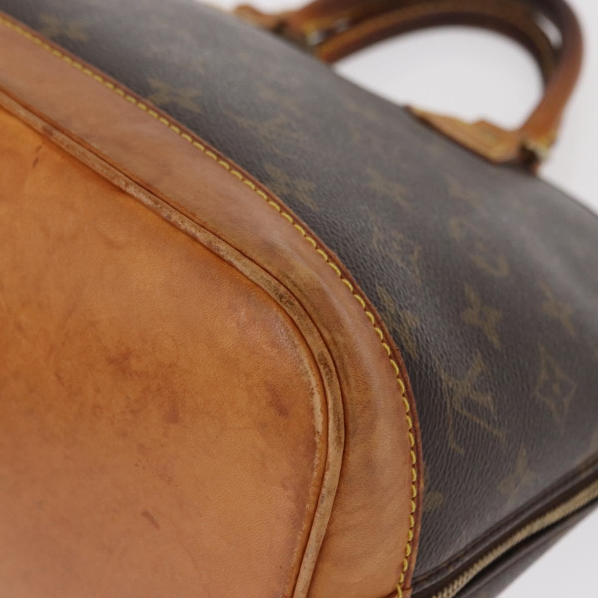 LOUIS VUITTON Monogram Alma Hand Bag M51130 LV Auth 155131
