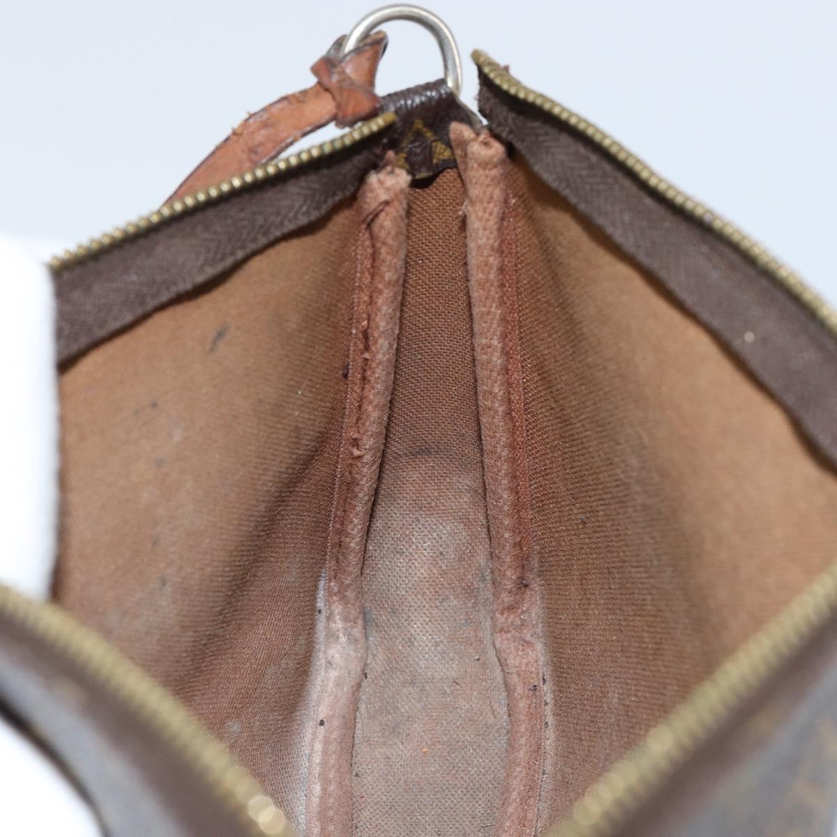 LOUIS VUITTON Monogram Pochette Accessoires Pouch M51980 LV Auth 155132