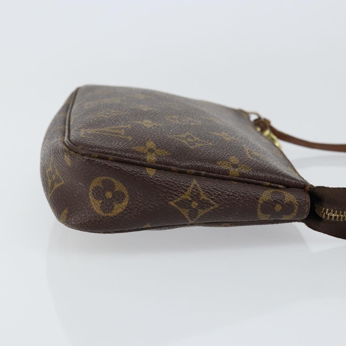 LOUIS VUITTON Monogram Pochette Accessoires Pouch M51980 LV Auth 155132