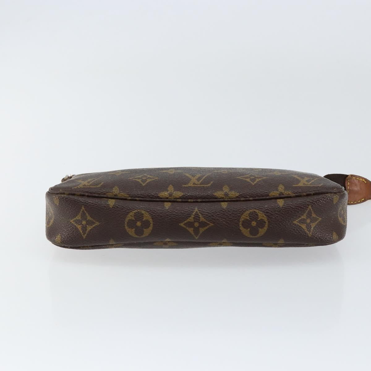 LOUIS VUITTON Monogram Pochette Accessoires Pouch M51980 LV Auth 155132