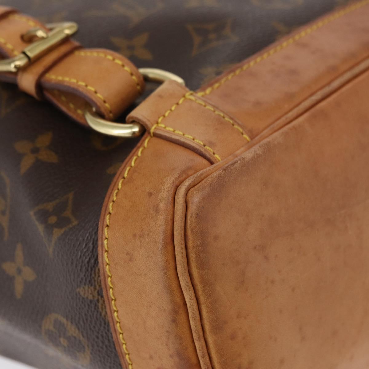 LOUIS VUITTON Monogram Montsouris MM Backpack M51136 LV Auth 155133