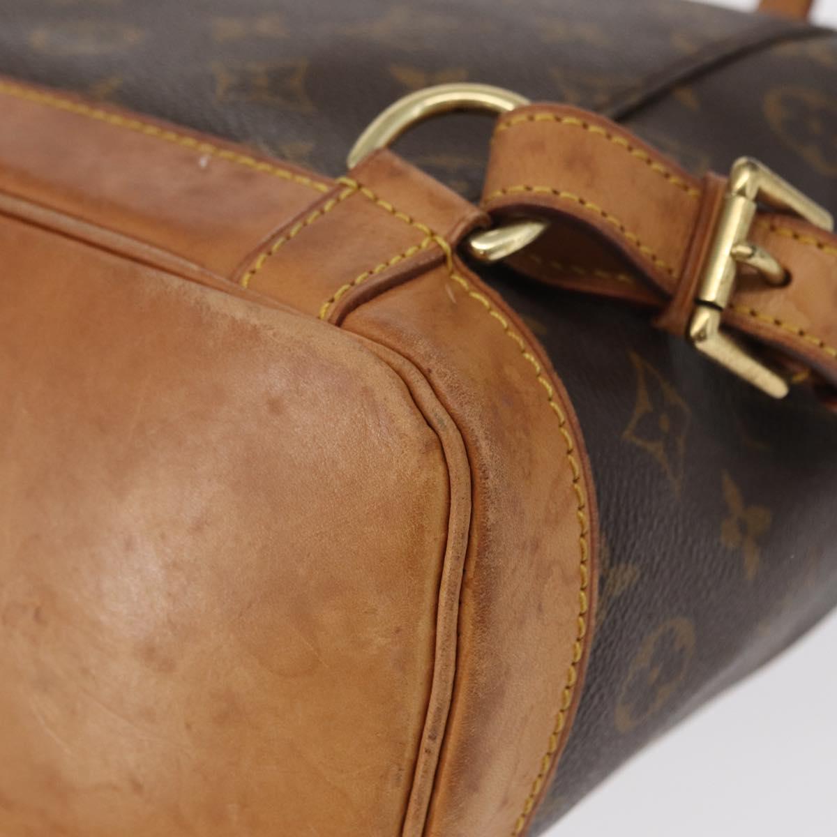 LOUIS VUITTON Monogram Montsouris MM Backpack M51136 LV Auth 155133