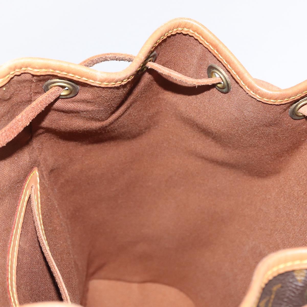 LOUIS VUITTON Monogram Montsouris MM Backpack M51136 LV Auth 155133