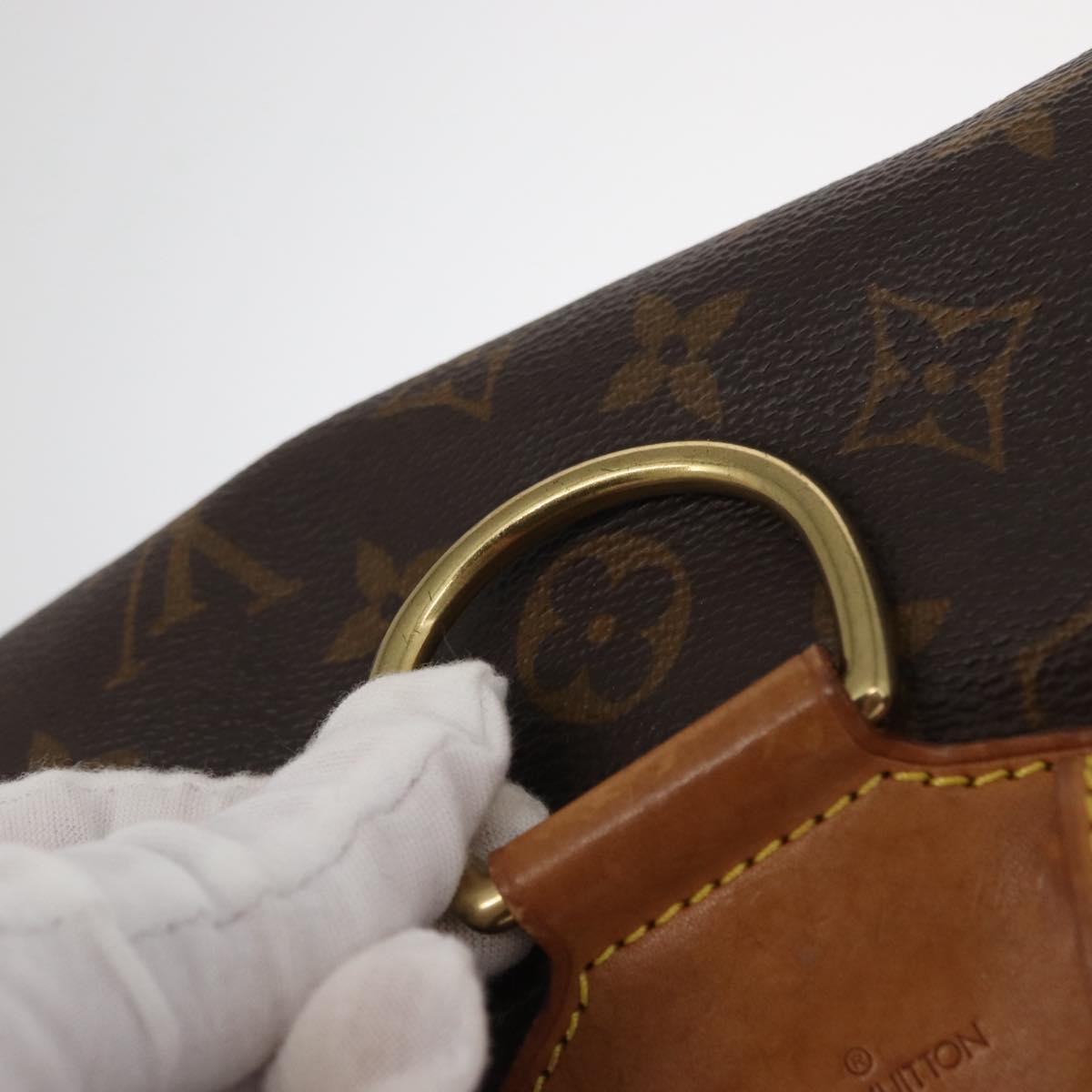 LOUIS VUITTON Monogram Montsouris MM Backpack M51136 LV Auth 155133