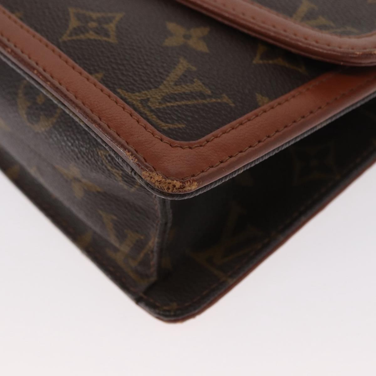 LOUIS VUITTON Monogram Pochette Dam GM Clutch Bag M51810 LV Auth 155136