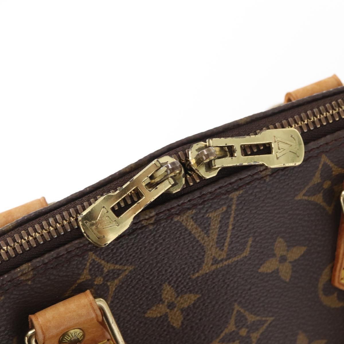 LOUIS VUITTON Monogram Alma Hand Bag M51130 LV Auth 155139