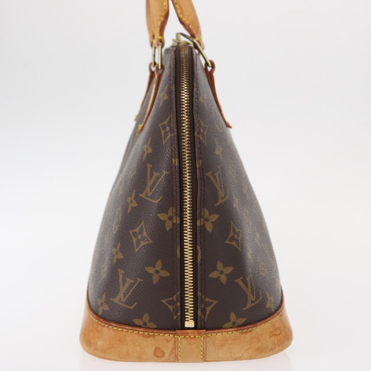 LOUIS VUITTON Monogram Alma Hand Bag M51130 LV Auth 155139