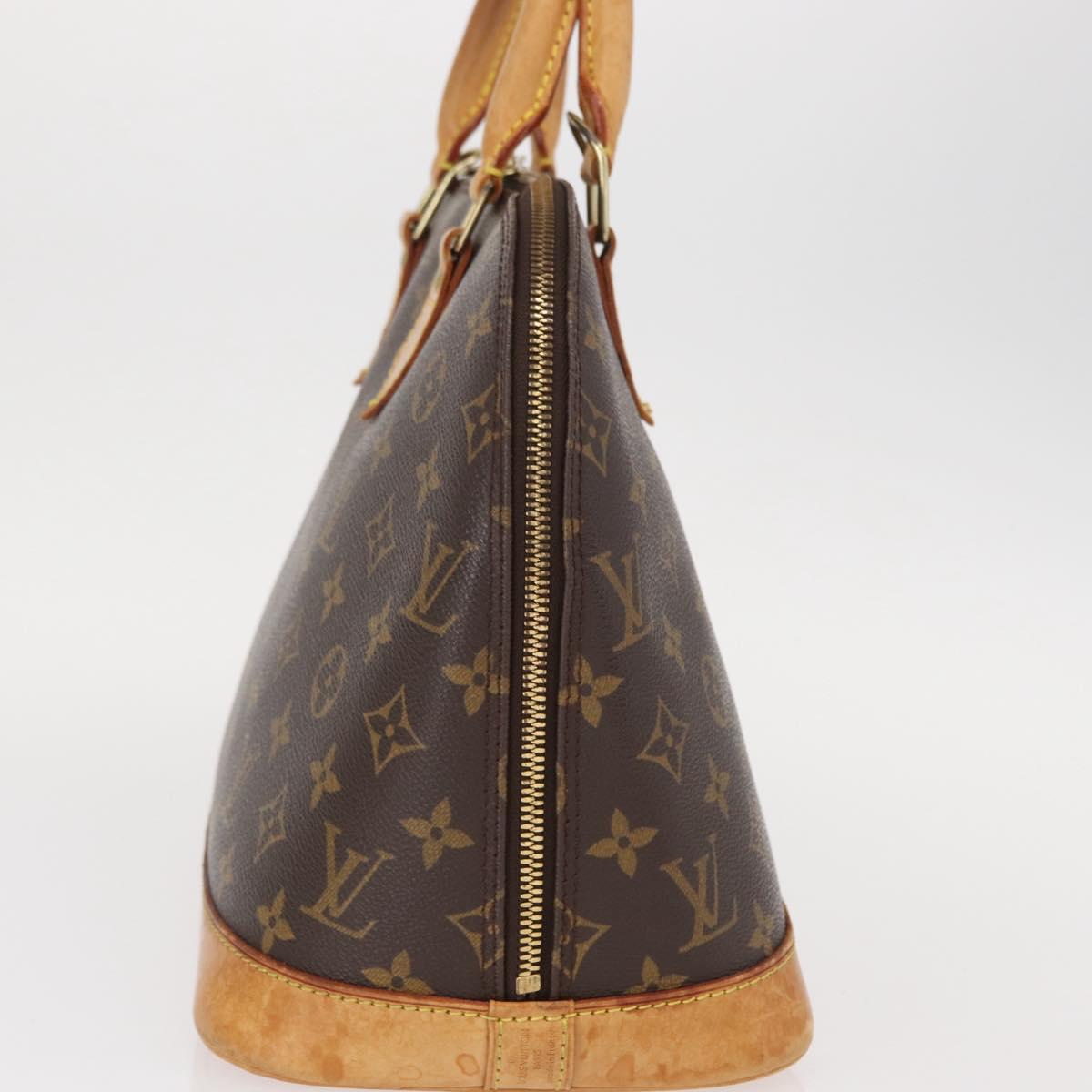 LOUIS VUITTON Monogram Alma Hand Bag M51130 LV Auth 155139