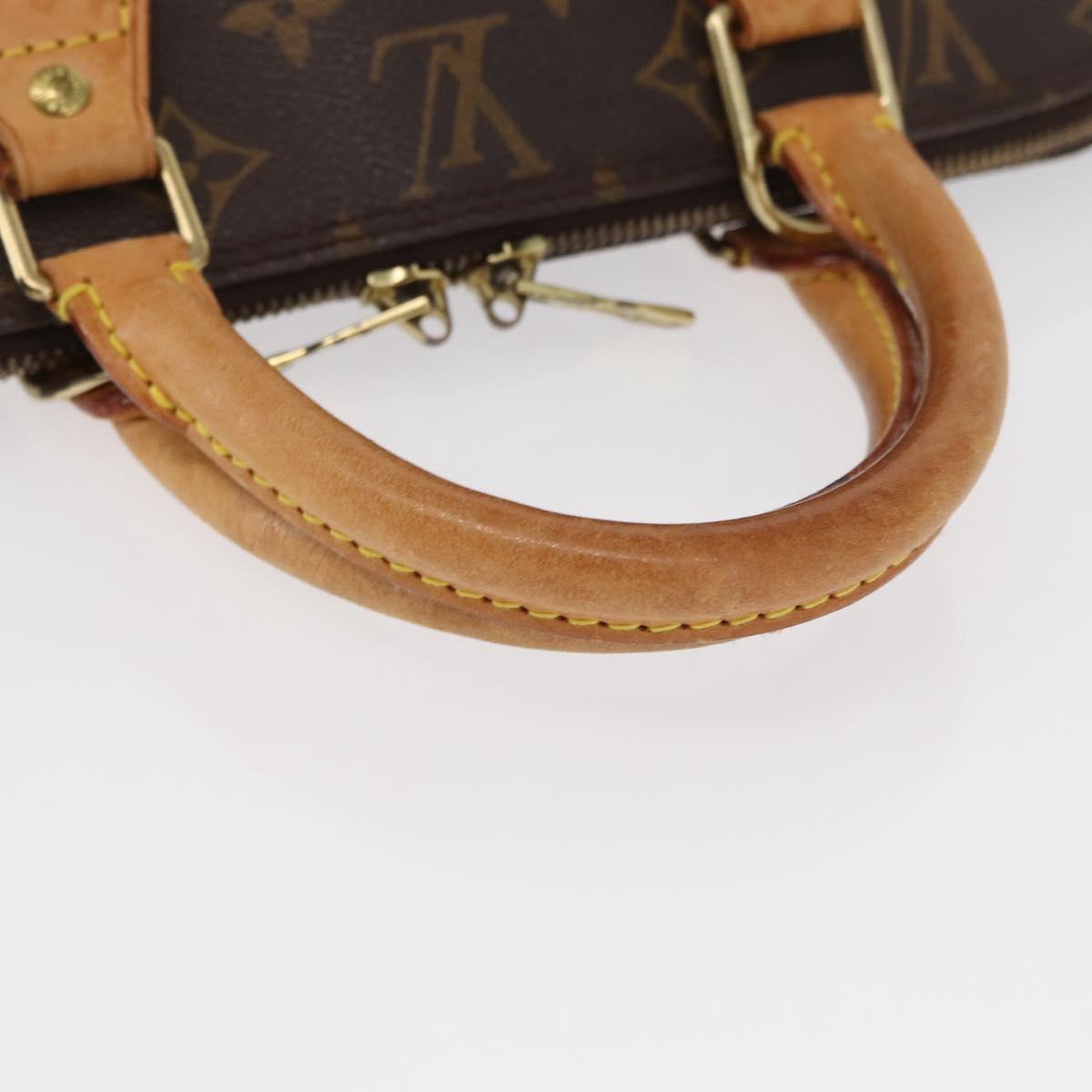LOUIS VUITTON Monogram Alma Hand Bag M51130 LV Auth 155139