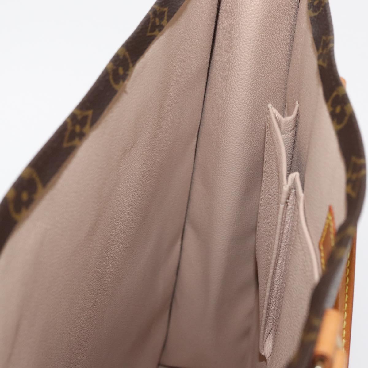 LOUIS VUITTON Monogram Sac Plat Hand Bag M51140 LV Auth 155141