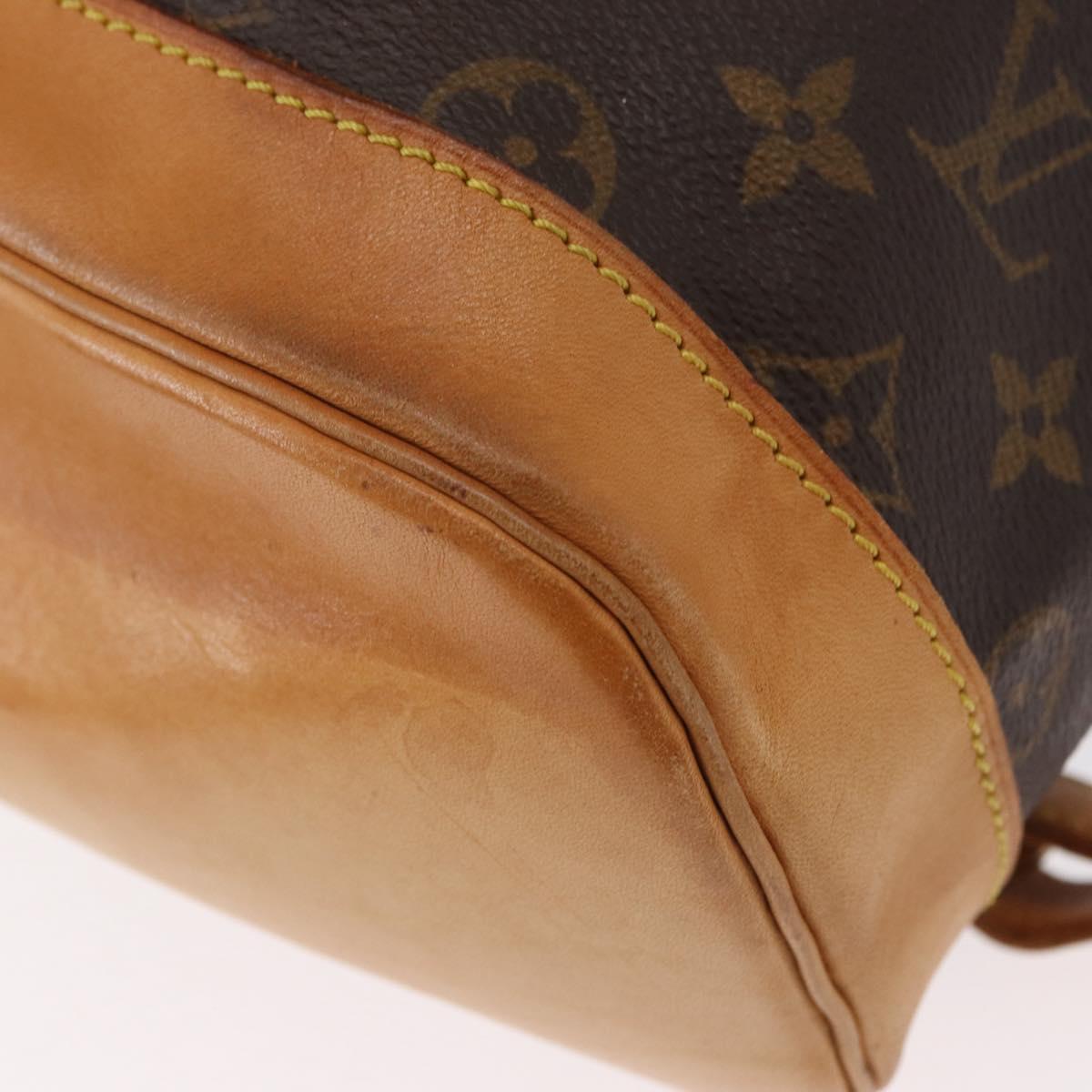 LOUIS VUITTON Monogram Montsouris GM Backpack M51135 LV Auth 155142