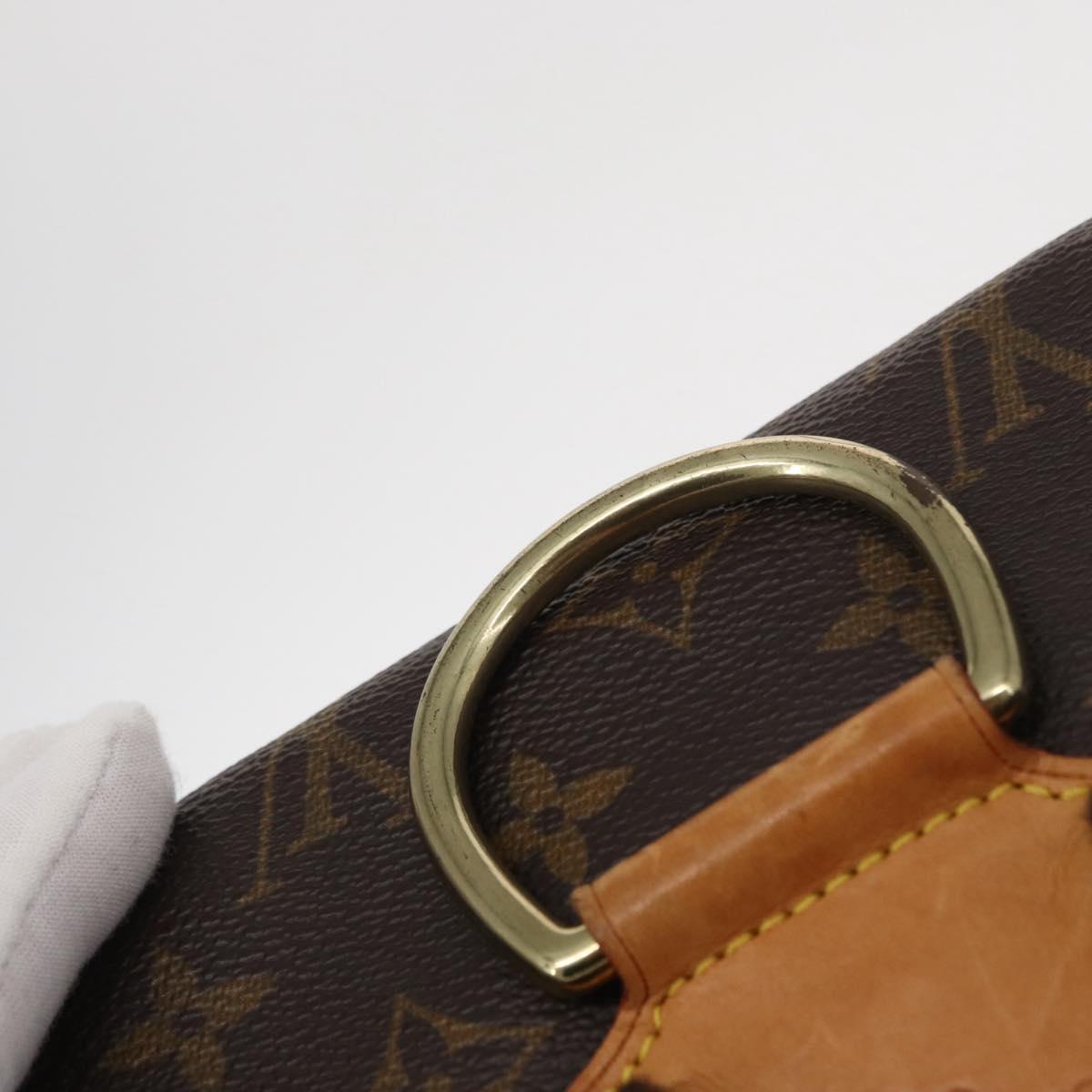 LOUIS VUITTON Monogram Montsouris GM Backpack M51135 LV Auth 155142