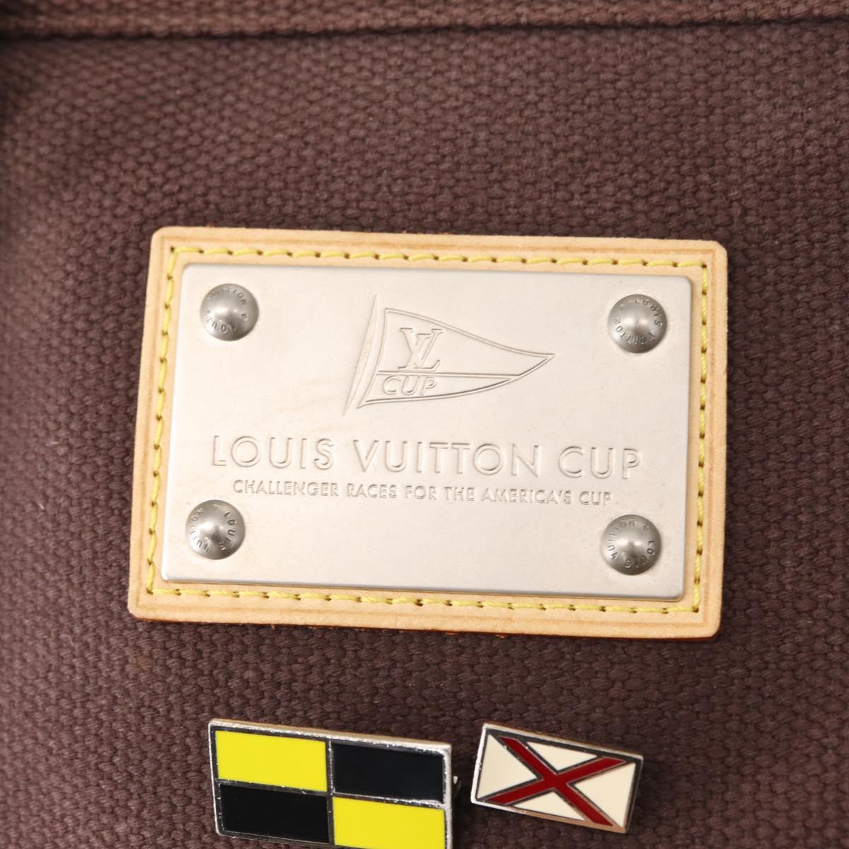 LOUIS VUITTON Antigua Cabas MM Tote Bag Brown M80663 LV Auth 155143