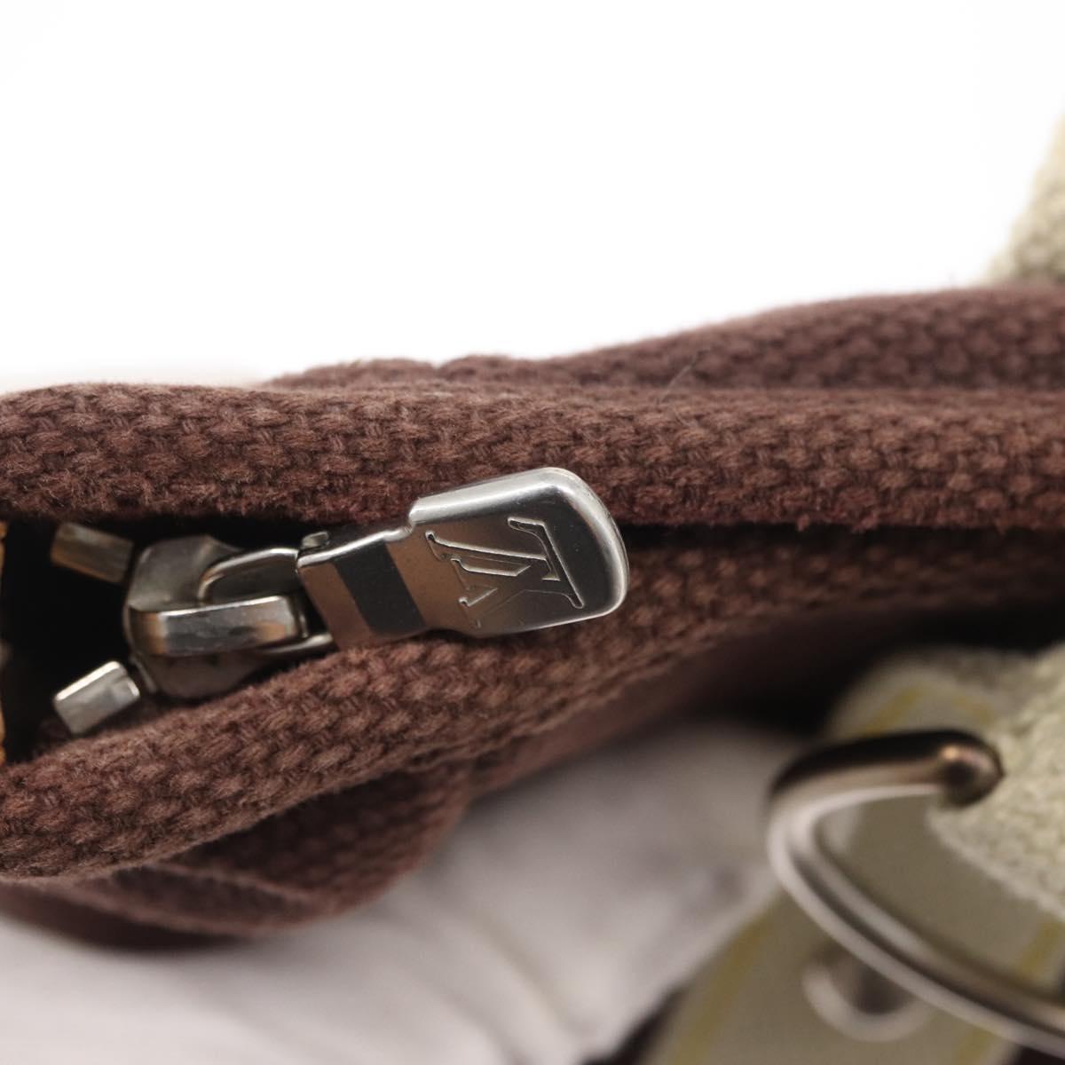 LOUIS VUITTON Antigua Cabas MM Tote Bag Brown M80663 LV Auth 155143