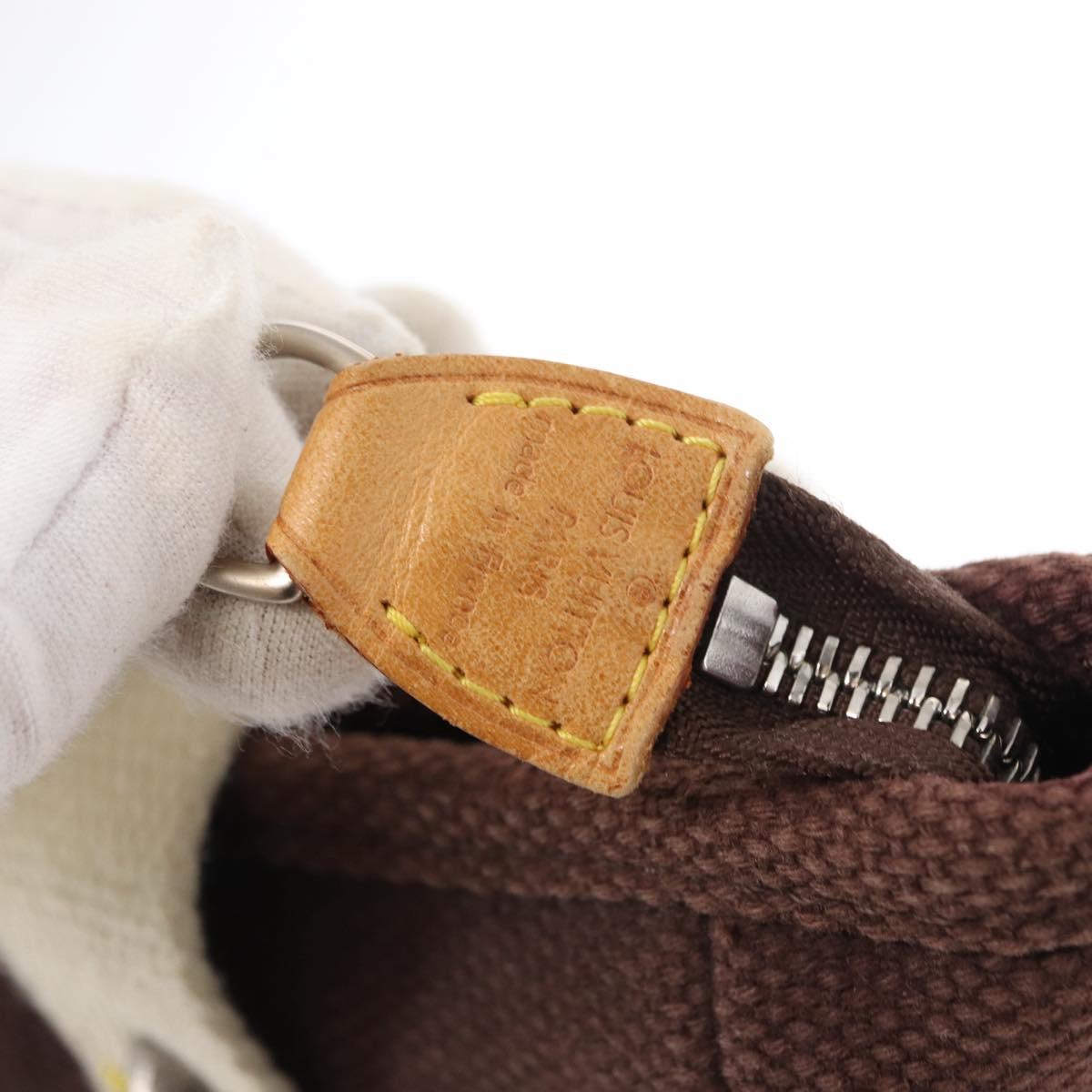 LOUIS VUITTON Antigua Cabas MM Tote Bag Brown M80663 LV Auth 155143