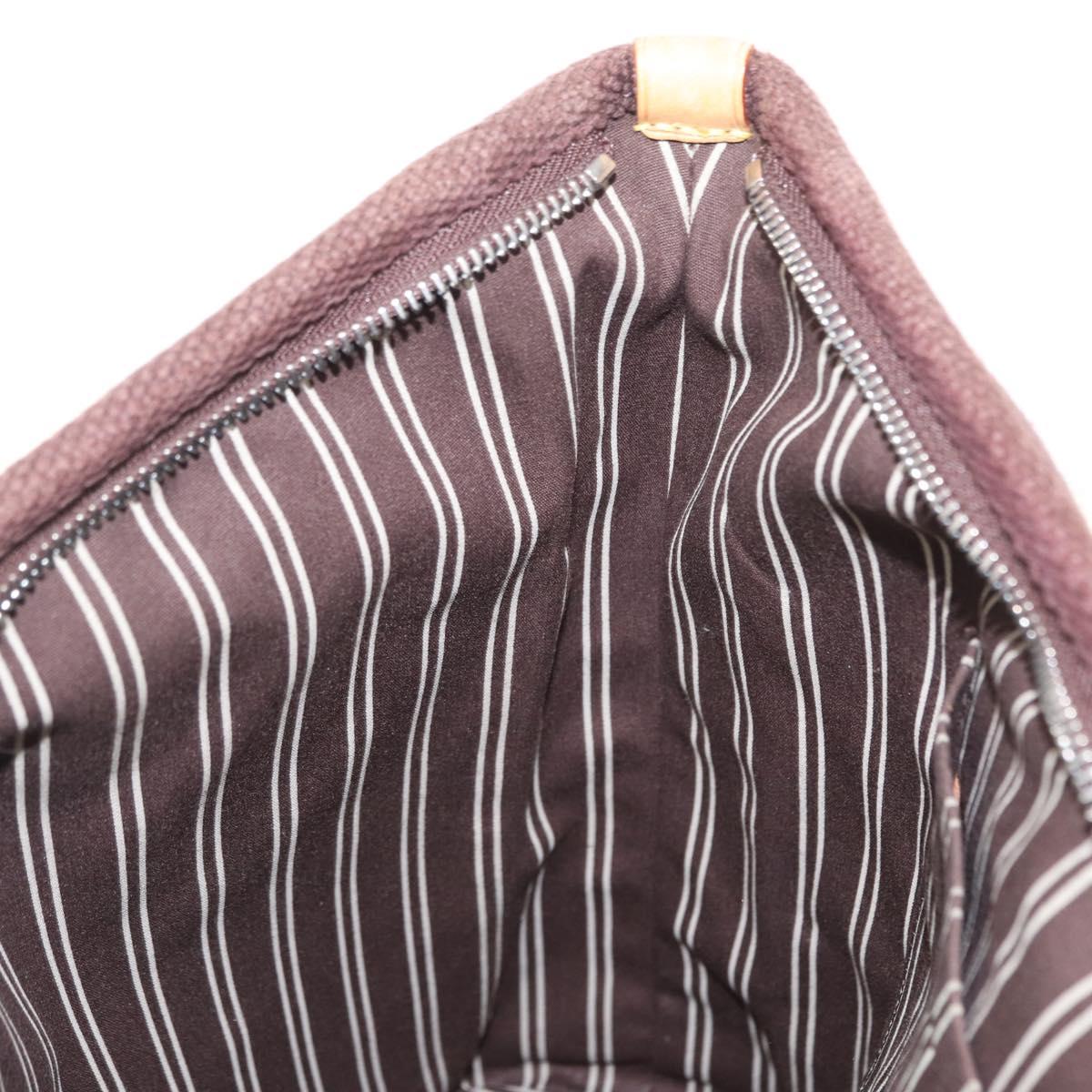 LOUIS VUITTON Antigua Cabas MM Tote Bag Brown M80663 LV Auth 155143