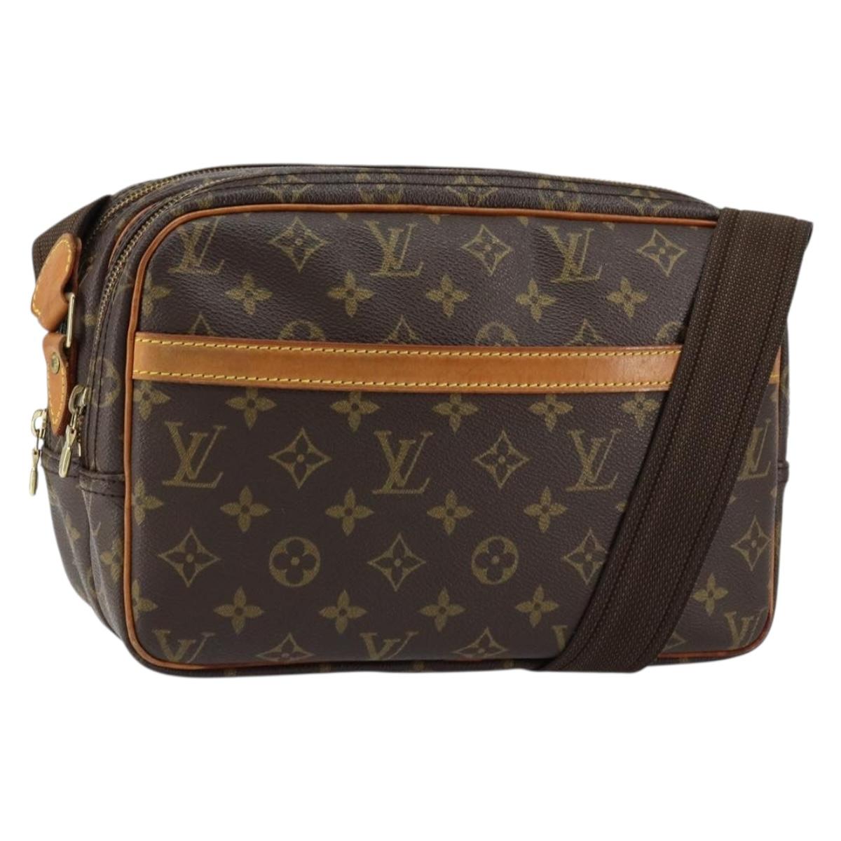 LOUIS VUITTON Monogram Reporter PM Shoulder Bag M45254 LV Auth 155145