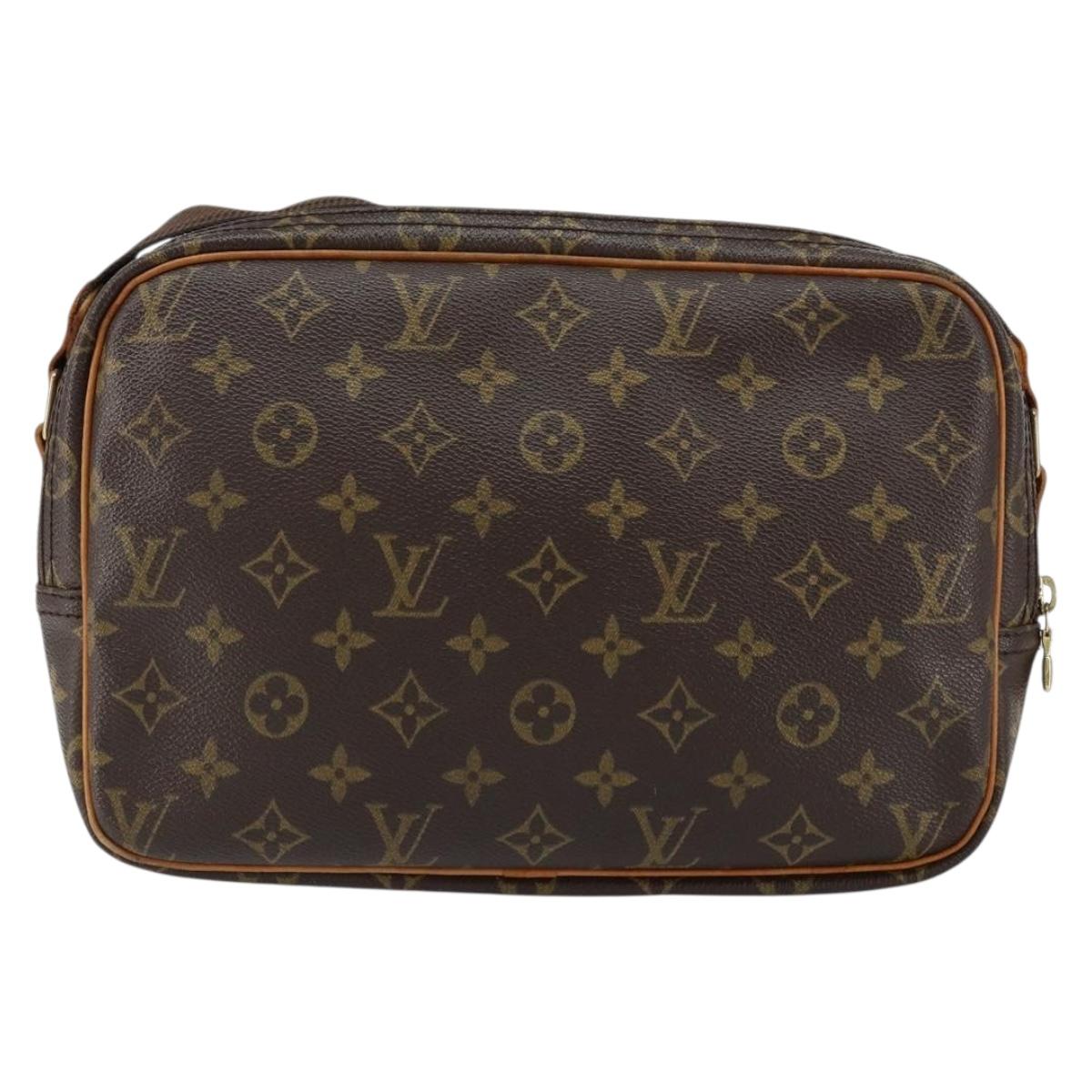 LOUIS VUITTON Monogram Reporter PM Shoulder Bag M45254 LV Auth 155145
