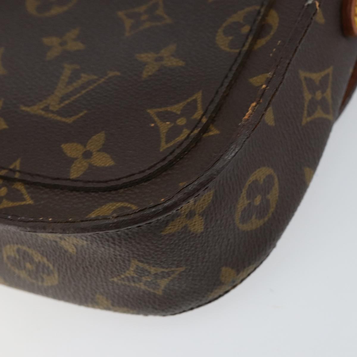 LOUIS VUITTON Monogram Saint Cloud MM Shoulder Bag M51243 LV Auth 155146