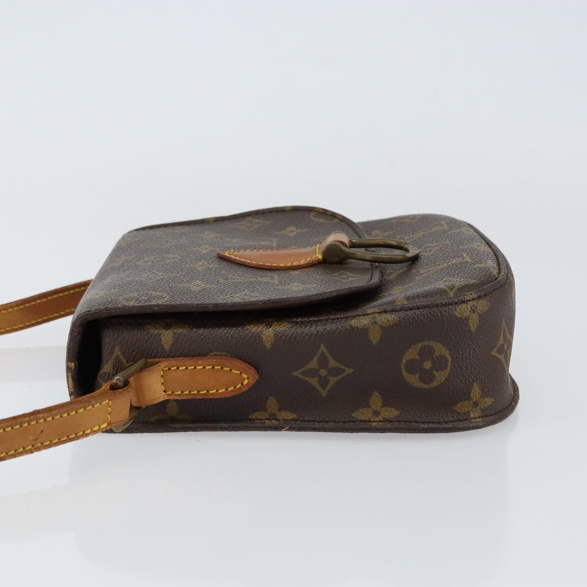 LOUIS VUITTON Monogram Saint Cloud MM Shoulder Bag M51243 LV Auth 155146