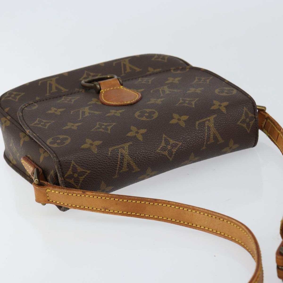 LOUIS VUITTON Monogram Saint Cloud MM Shoulder Bag M51243 LV Auth 155146