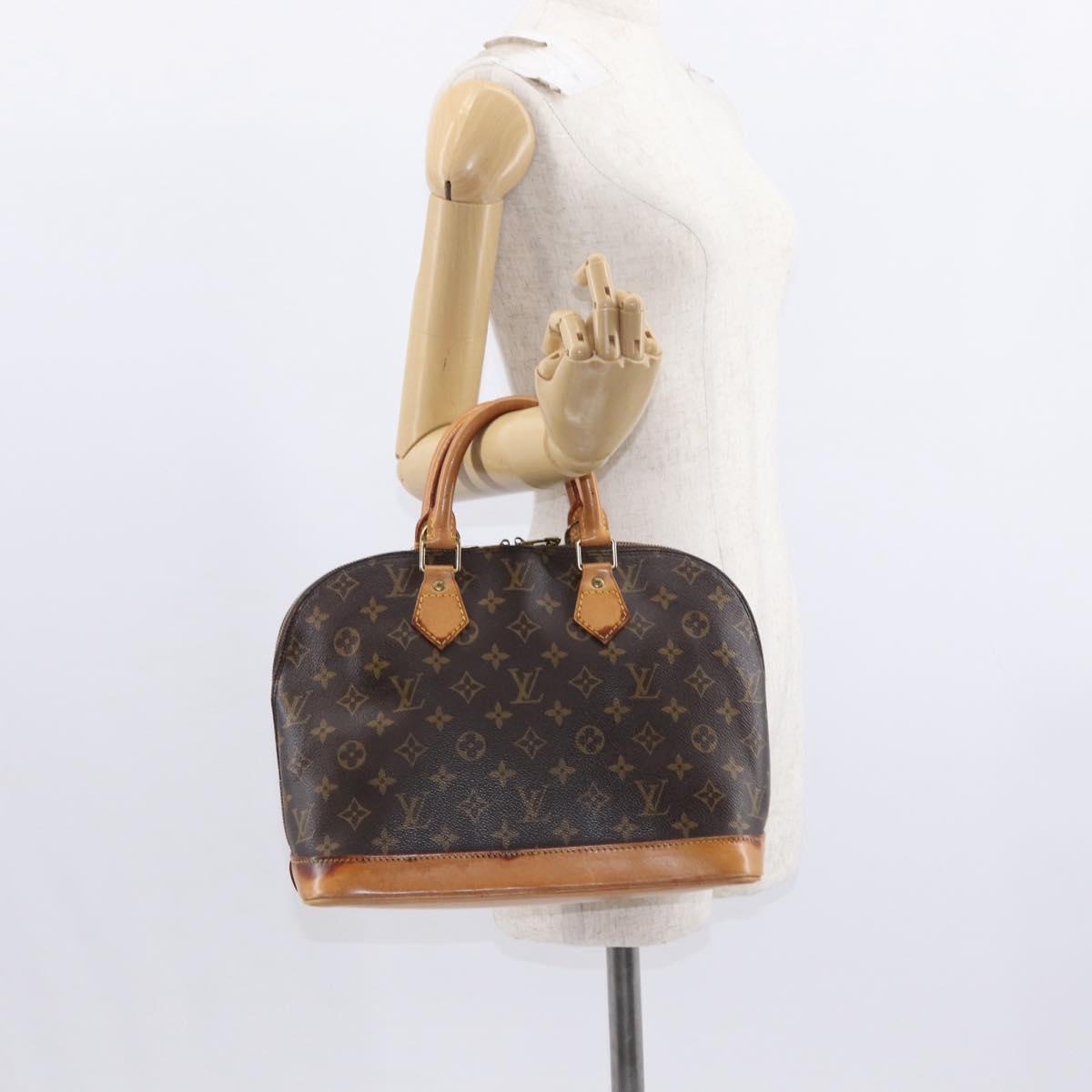 LOUIS VUITTON Monogram Alma Hand Bag M51130 LV Auth 155148