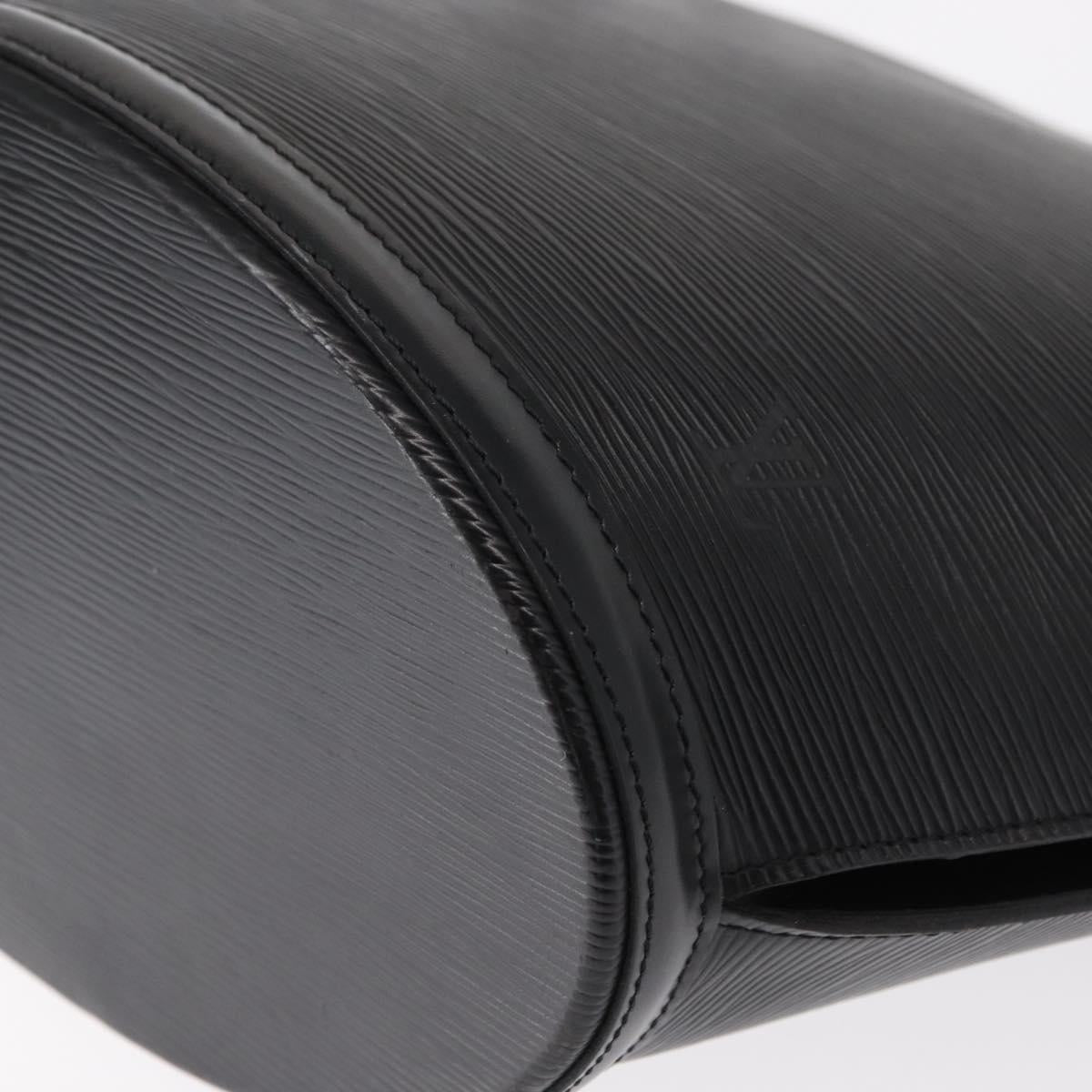 LOUIS VUITTON Epi Saint Jacques Shopping Shoulder Bag Black M52262 Auth 155149