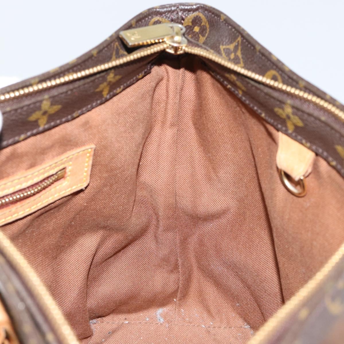 LOUIS VUITTON Monogram Cabas Piano Tote Bag M51148 LV Auth 155150