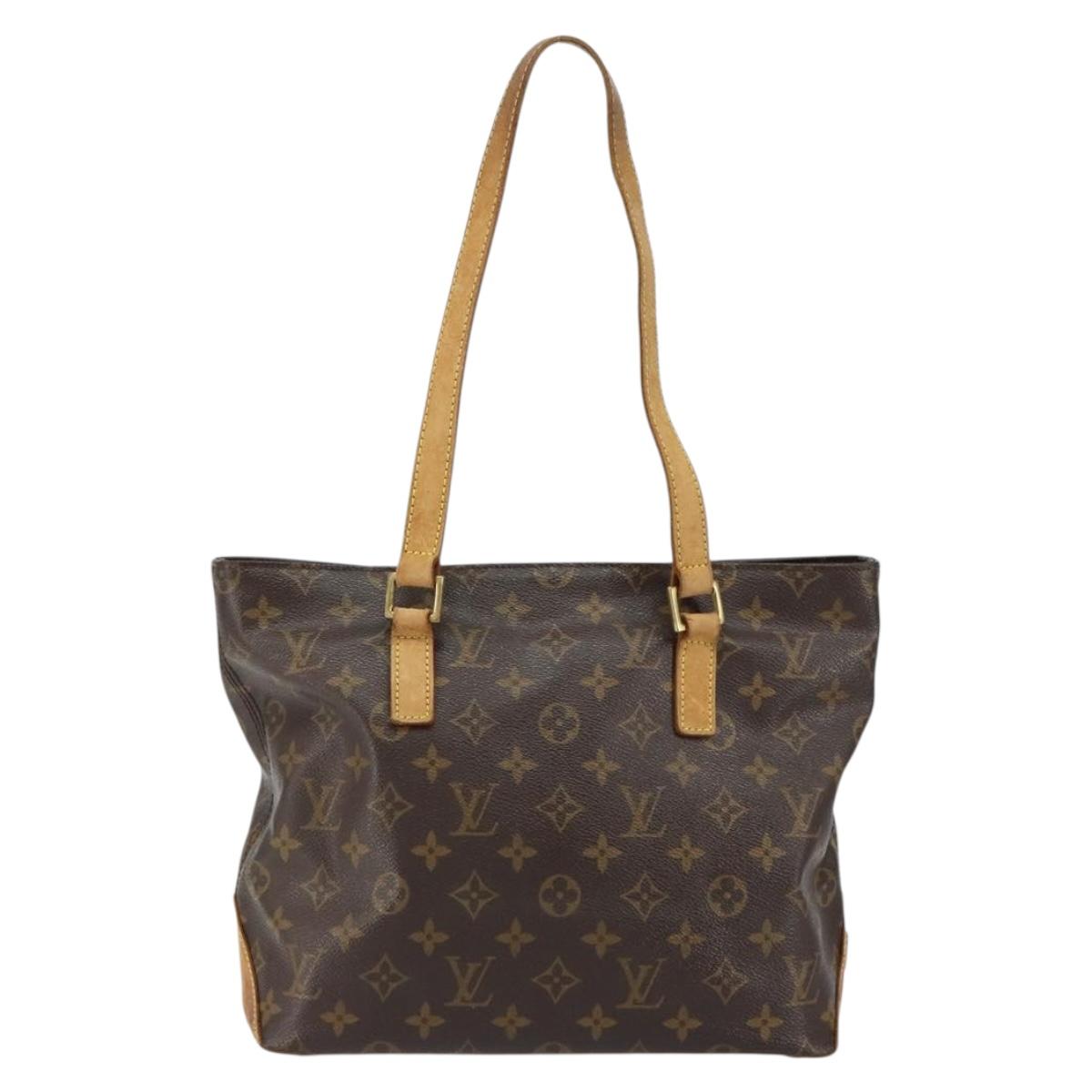 LOUIS VUITTON Monogram Cabas Piano Tote Bag M51148 LV Auth 155150