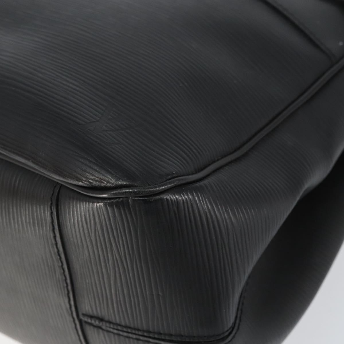 LOUIS VUITTON Epi Passy PM Hand Bag Black M59262 LV Auth 155151