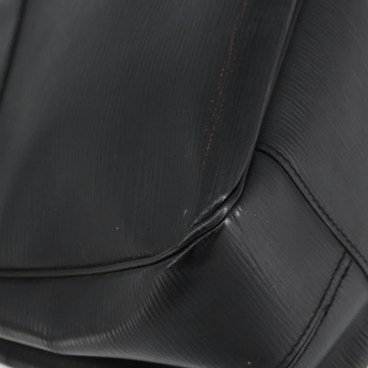 LOUIS VUITTON Epi Passy PM Hand Bag Black M59262 LV Auth 155151