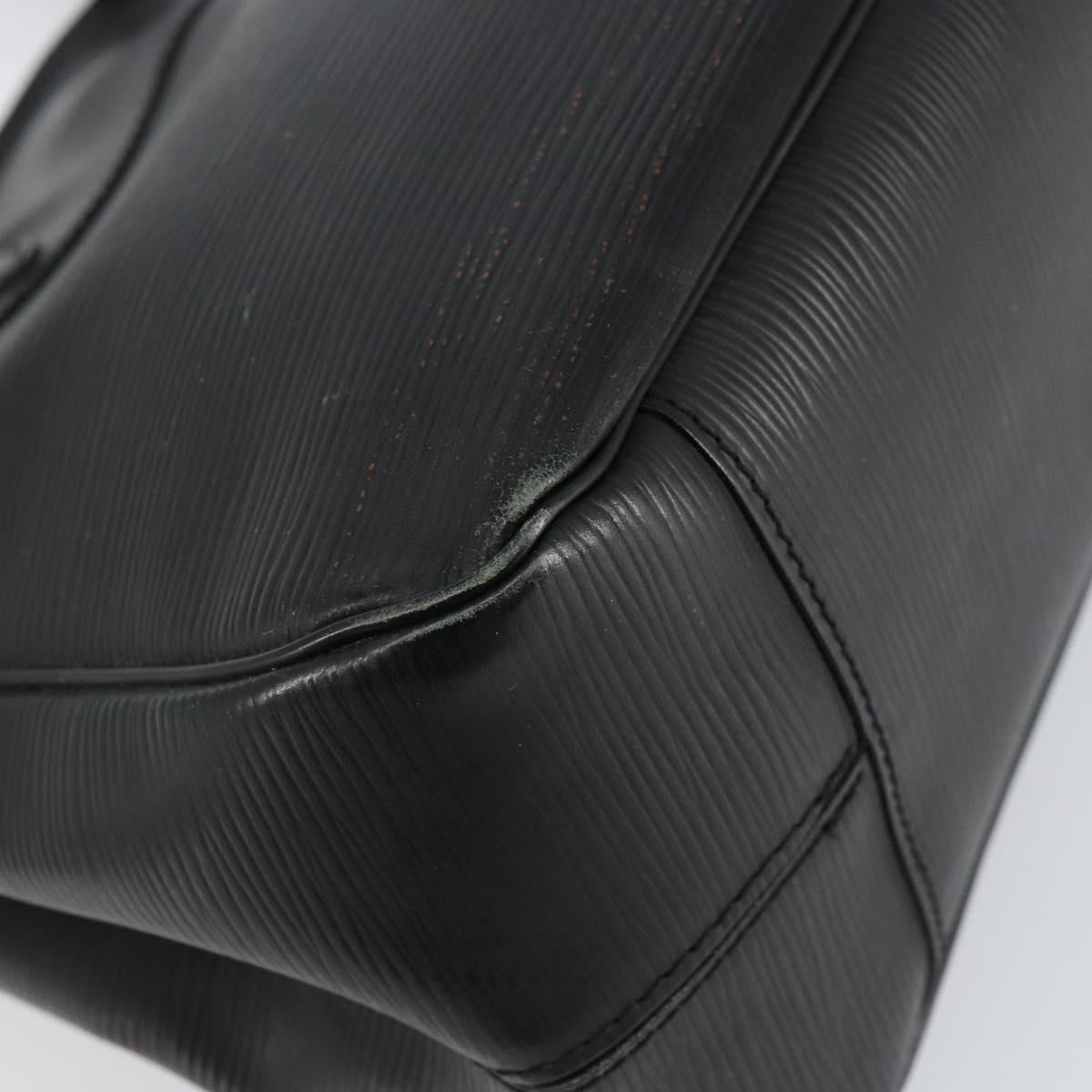 LOUIS VUITTON Epi Passy PM Hand Bag Black M59262 LV Auth 155151
