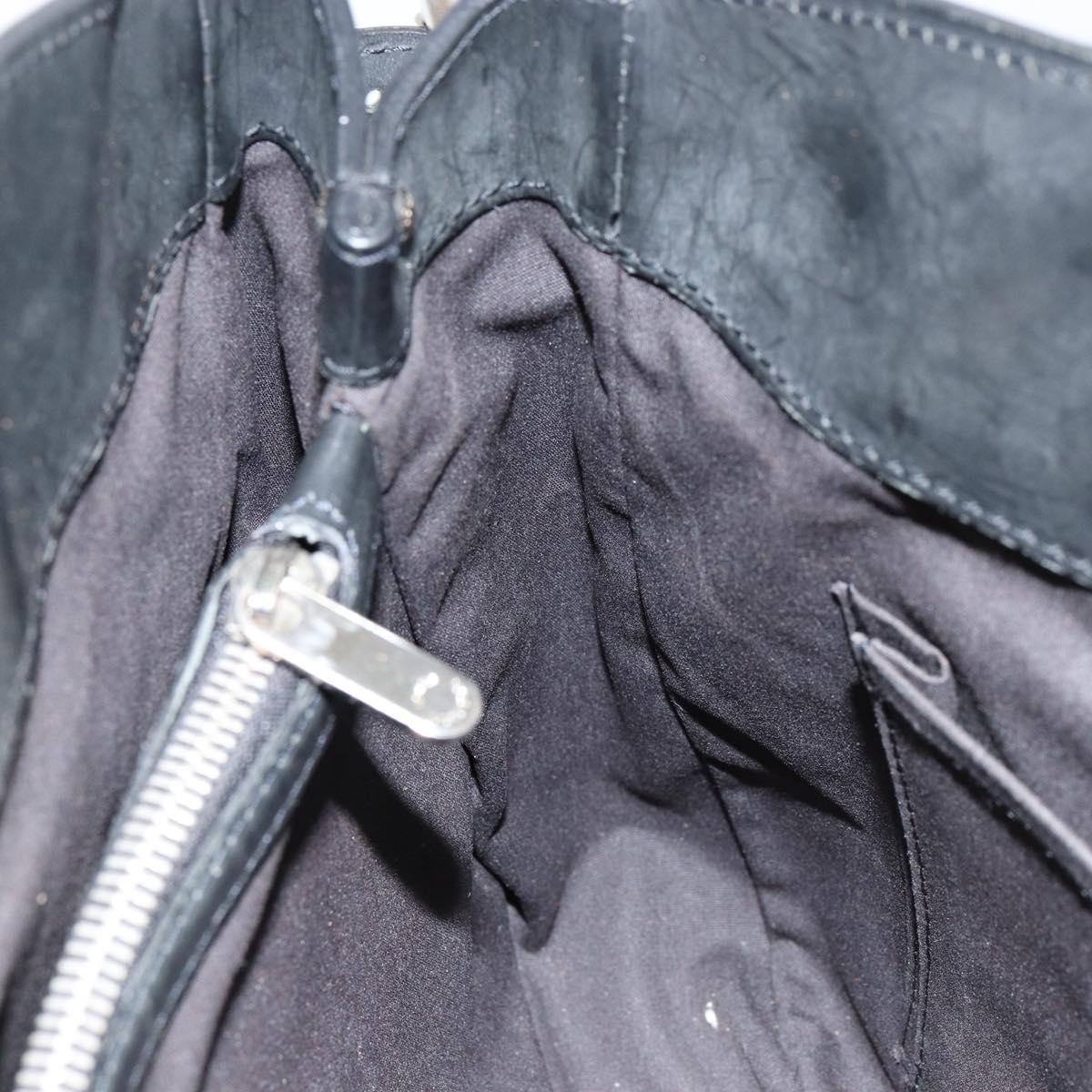 LOUIS VUITTON Epi Passy PM Hand Bag Black M59262 LV Auth 155151