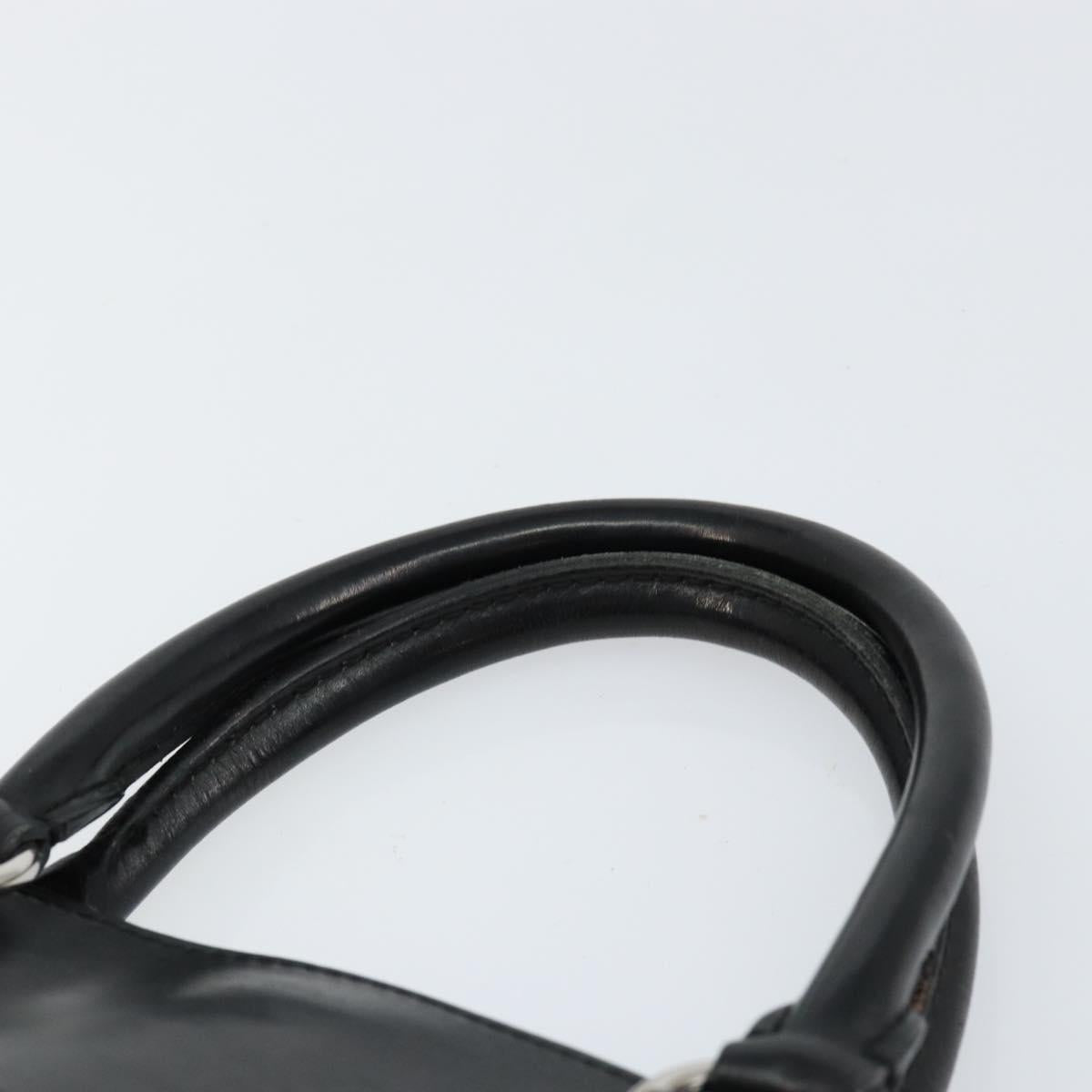 LOUIS VUITTON Epi Passy PM Hand Bag Black M59262 LV Auth 155151