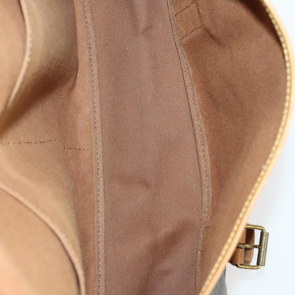 LOUIS VUITTON Monogram Saumur 43 Shoulder Bag M42252 LV Auth 155153