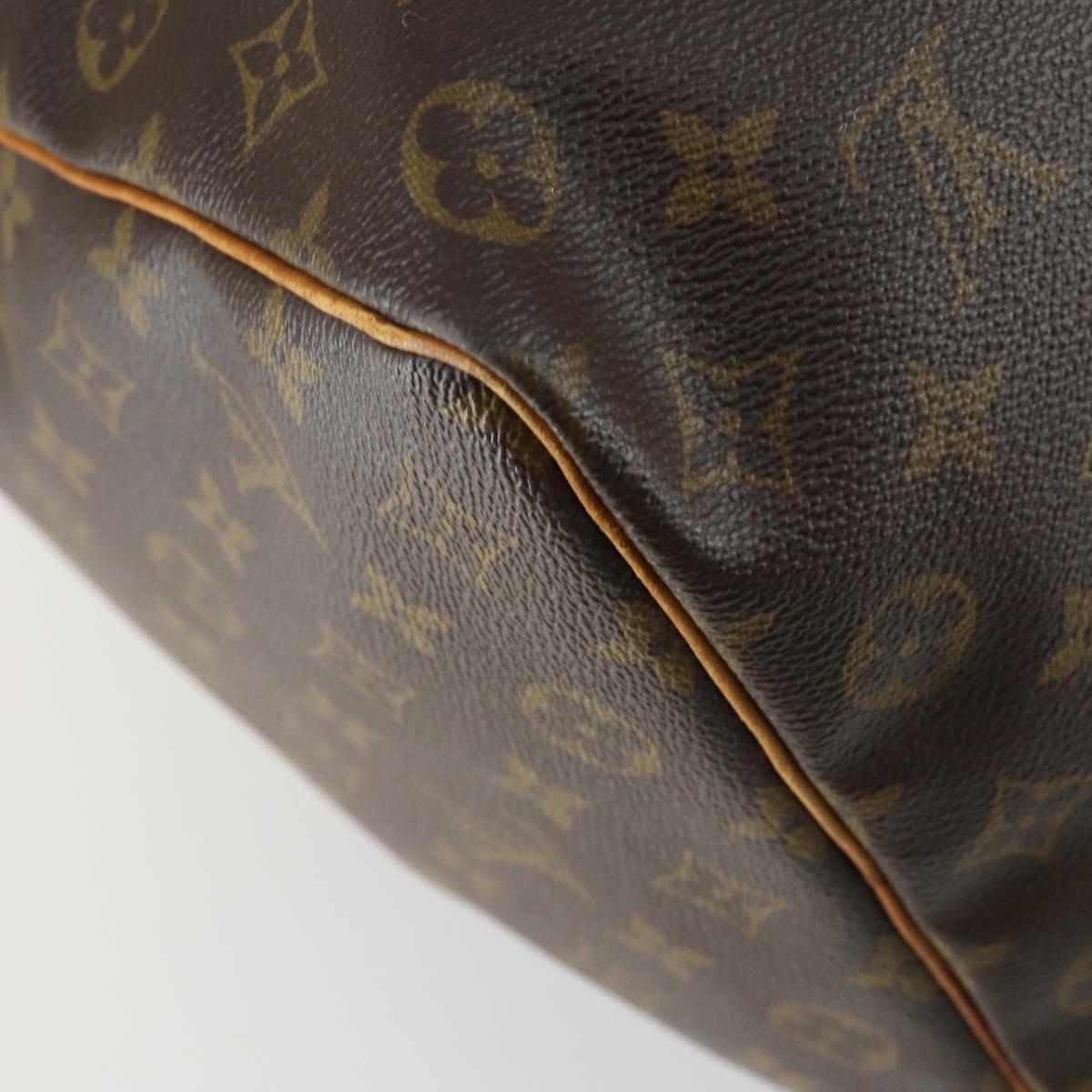 LOUIS VUITTON Monogram Keepall 50 Boston Bag M41426 LV Auth 155160