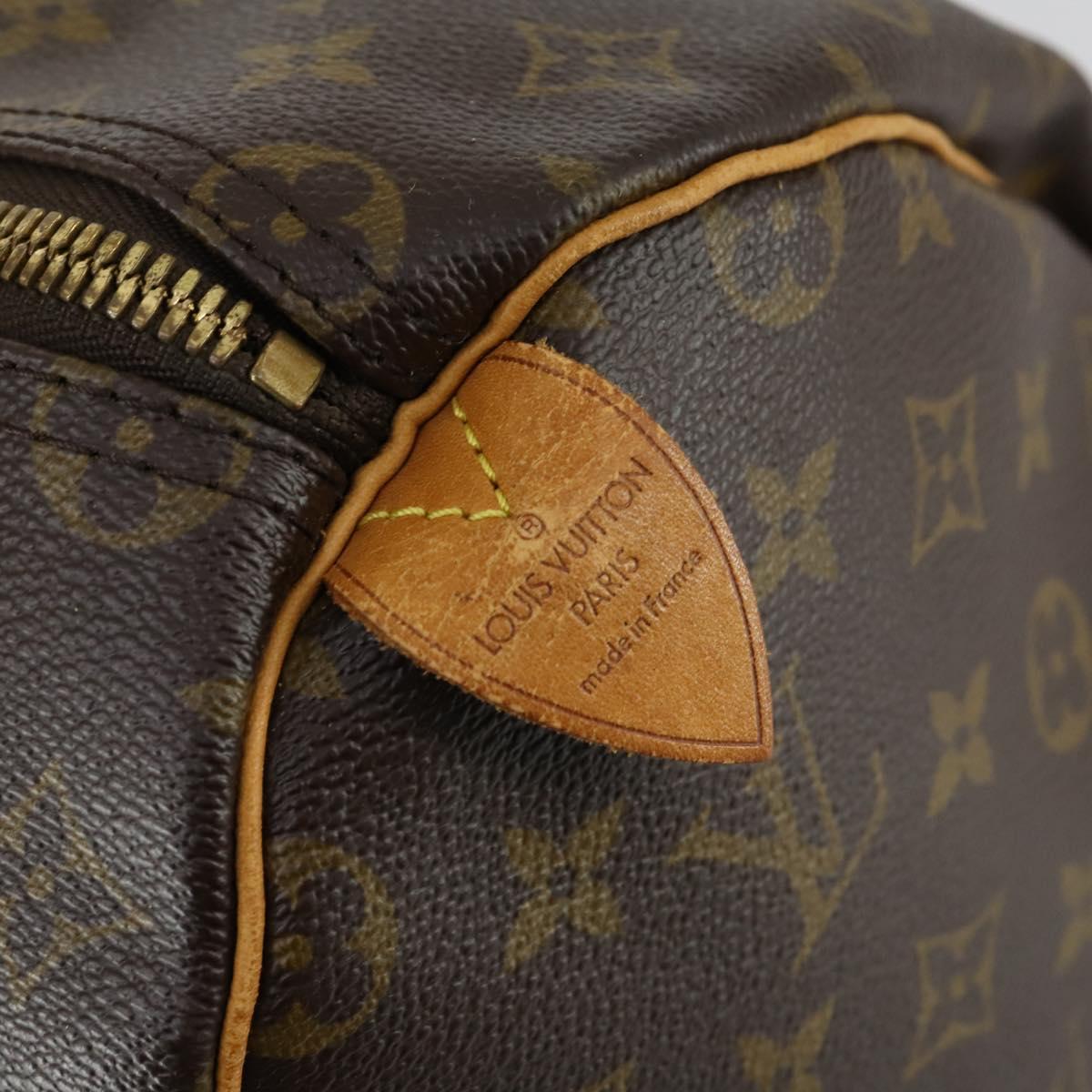 LOUIS VUITTON Monogram Keepall 50 Boston Bag M41426 LV Auth 155160